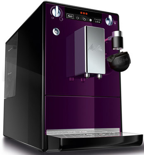 Melitta Caffeo Lattea Отдельностоящий Автоматическая Espresso machine 1.2л Черный, Пурпурный