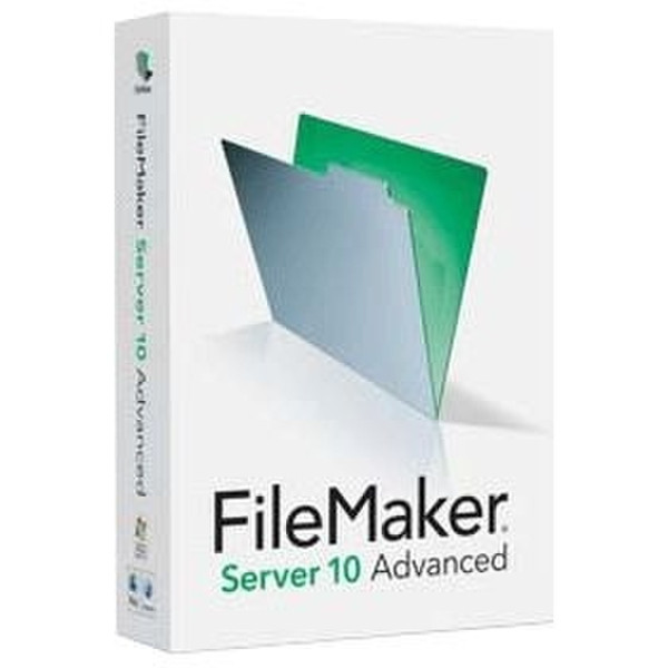 Filemaker Server 10.0 Advanced Single User Academic Edition CD Windows/Mac
