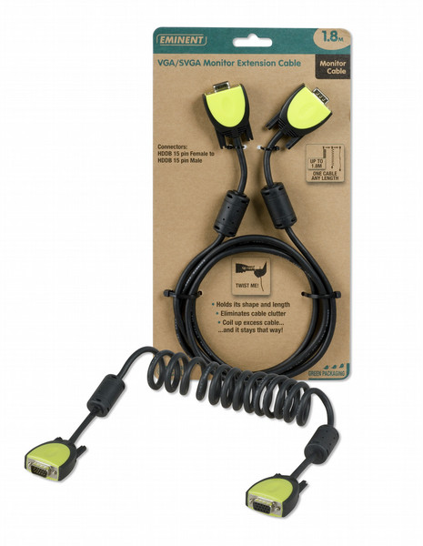 Eminent Twistable VGA/SVGA Monitor cable
