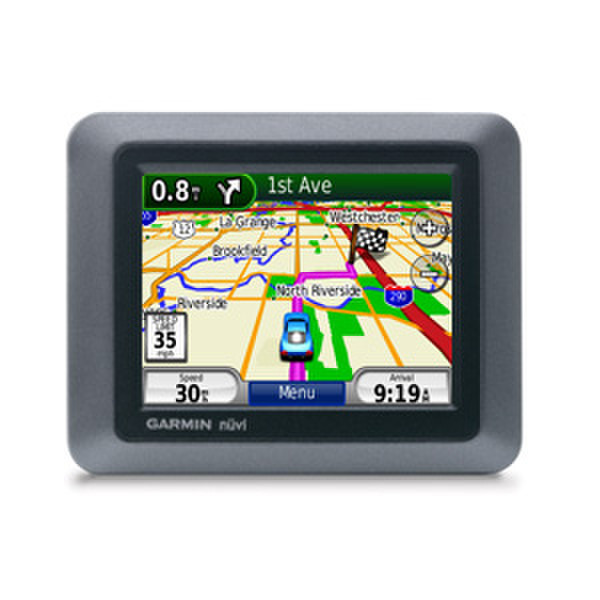 Garmin Moto Pack Nüvi 550 (Nüvi 550 + DVD Routeplanner + Mounting kit) Фиксированный 3.5