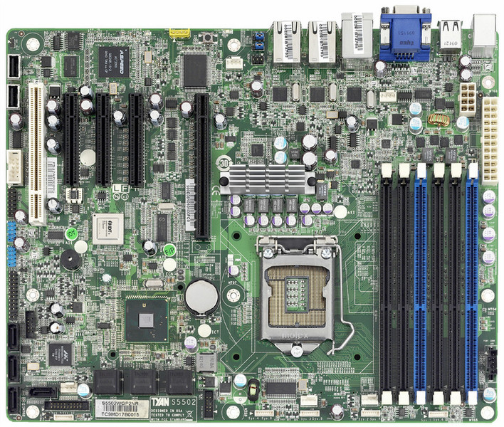 Tyan S5502GM3NR Intel 3420 Socket H (LGA 1156) ATX motherboard