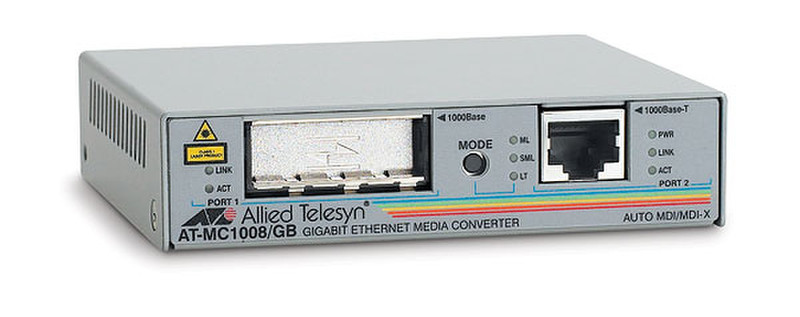 Allied Telesis AT-MC1008/GB-60 1000Мбит/с сетевой медиа конвертор