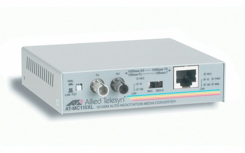 Allied Telesis AT-MC115XL-60 10Mbit/s 850nm network media converter