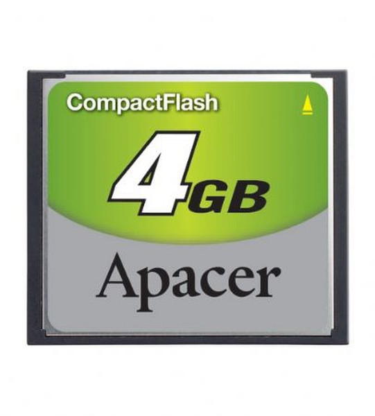 Apacer CompactFlash Card 4GB 4GB CompactFlash memory card