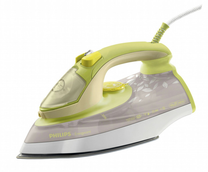 Philips EnergyCare GC3640/07 Dry & Steam iron 2400W Green,White iron