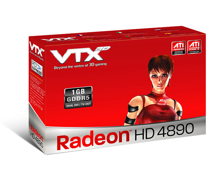 VTX3D Radeon HD 4890 1ГБ GDDR5