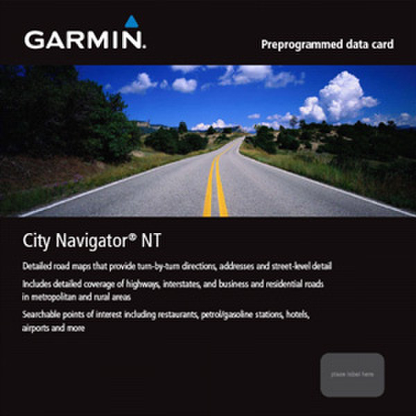 Garmin 010-11415-00 navigation software