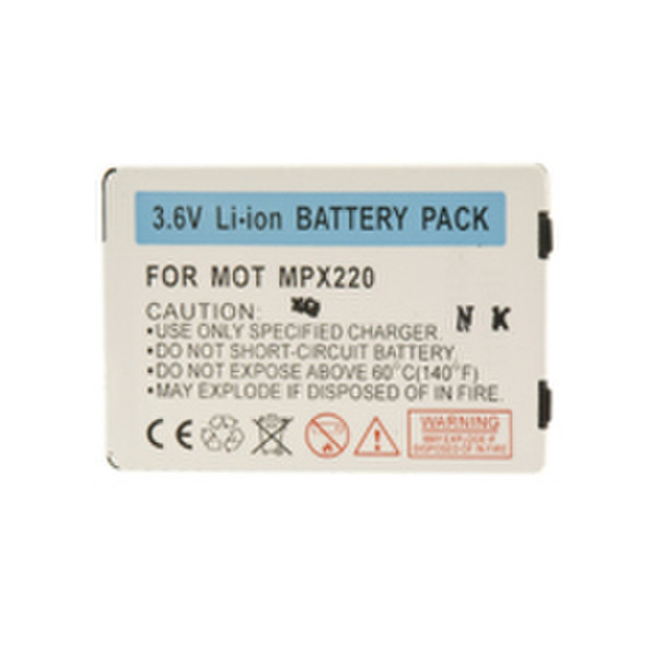 GloboComm GBPSLIMMPX220 Lithium-Ion (Li-Ion) 1000mAh 3.6V rechargeable battery