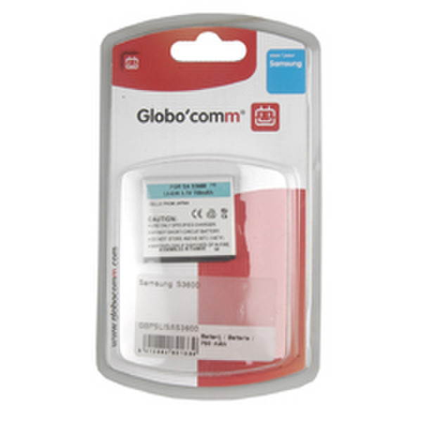 GloboComm GBPSLISAS3600 Lithium-Ion (Li-Ion) 750mAh rechargeable battery