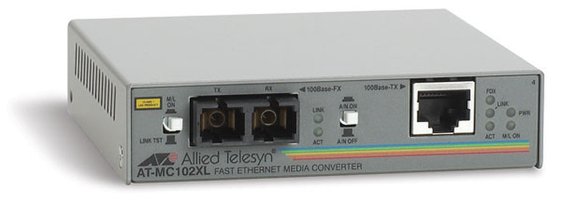 Allied Telesis AT-MC102XL-20 1310nm Netzwerk Medienkonverter