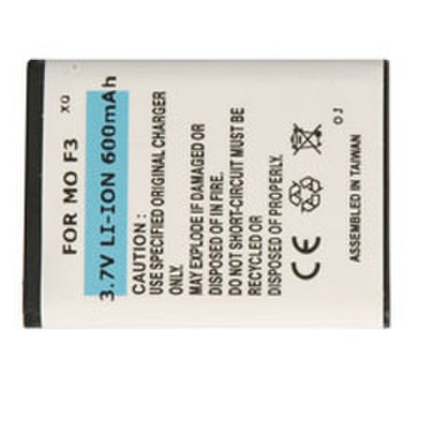 GloboComm GBPSLIMMF3 Lithium-Ion (Li-Ion) 600mAh 3.7V rechargeable battery