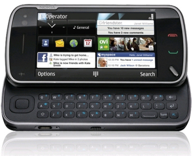 Nokia N97 Black smartphone
