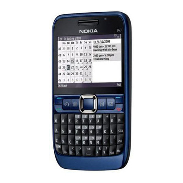 Nokia E63 Blue smartphone