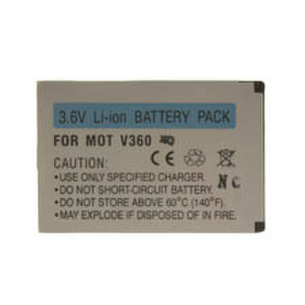 GloboComm GBPSLIMV360 Lithium-Ion (Li-Ion) 650mAh 3.6V Wiederaufladbare Batterie