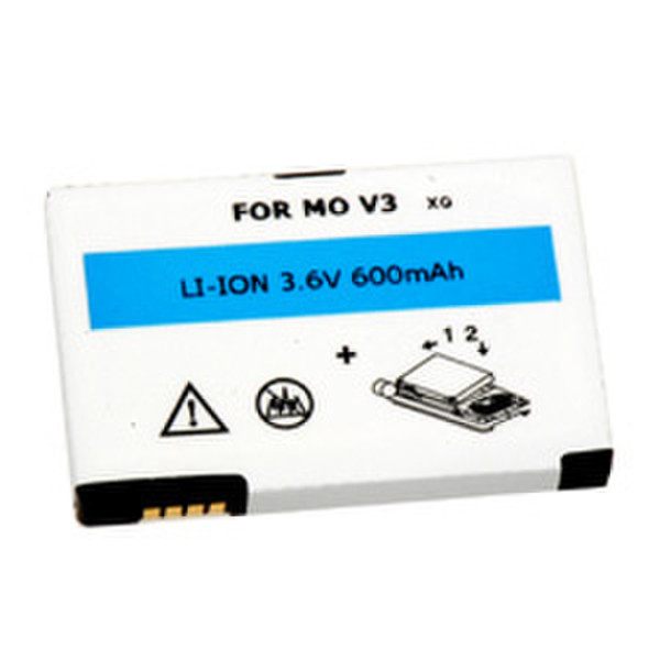 GloboComm GBPSLIMV3 Lithium-Ion (Li-Ion) 600mAh 3.6V rechargeable battery