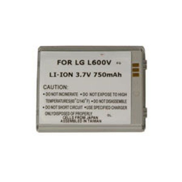 GloboComm GBPSLILGL600V Lithium-Ion (Li-Ion) 750mAh 3.7V rechargeable battery