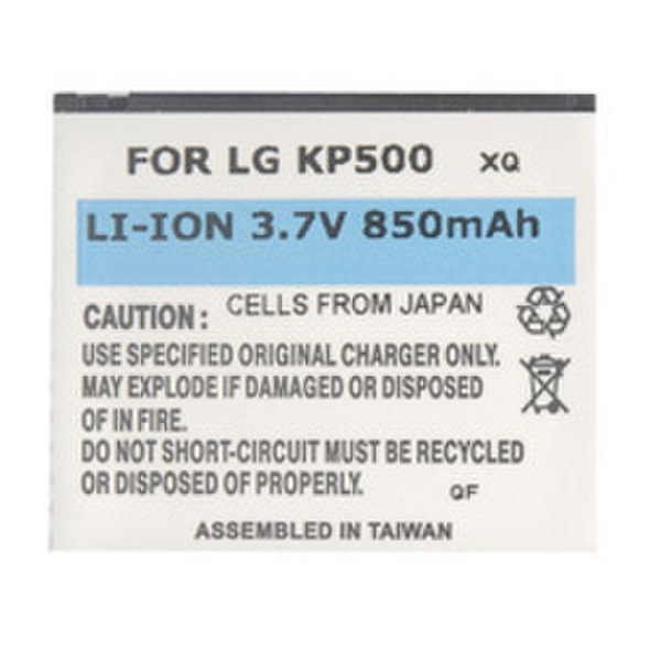 GloboComm GBPSLILGKP500 Lithium-Ion (Li-Ion) 850mAh 3.7V rechargeable battery