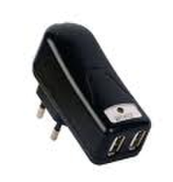 Artwizz PowerPlug Double USB Innenraum Schwarz Ladegerät für Mobilgeräte