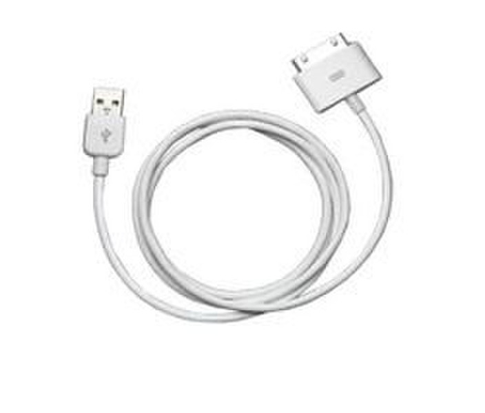 Artwizz USB Cable fur iPod & iPhone 1.03м Белый кабель USB