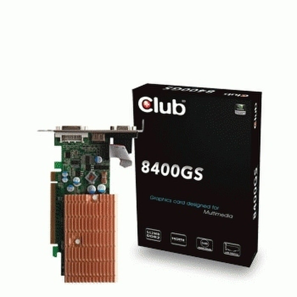 CLUB3D CGNX-GS842LCI GDDR2 graphics card