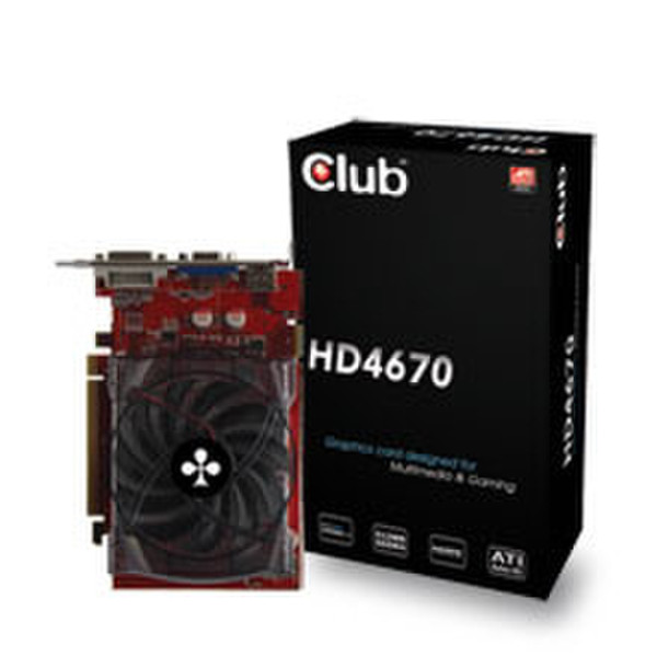 CLUB3D HD4670 GDDR4