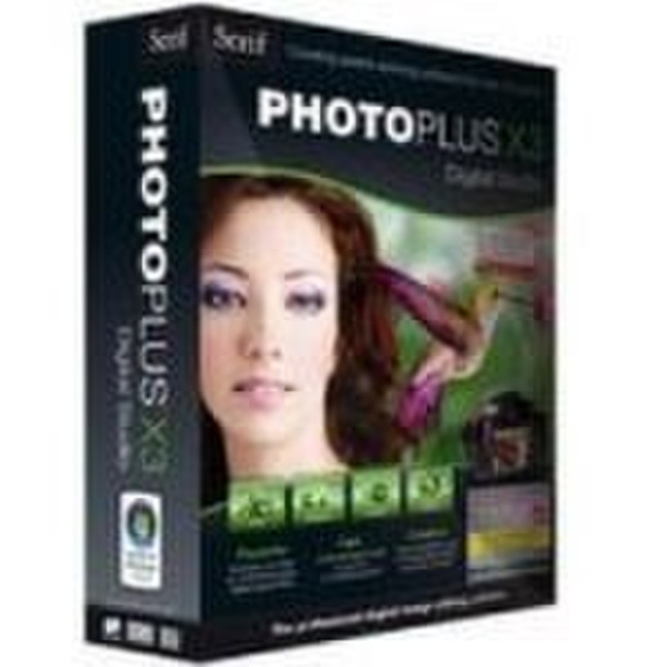 Serif Photoplus X3 Digital Studio - 1 User - DVD (Mini Box Retail)