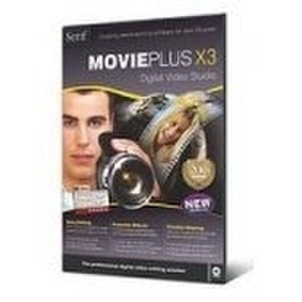 Serif MoviePlus X3 Digital Video (DVD Retail) - 1 User