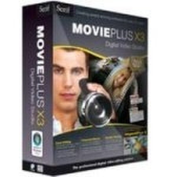 Serif MoviePlus X3 Digital Video (DVD Retail) - 1 User (Mini Box)