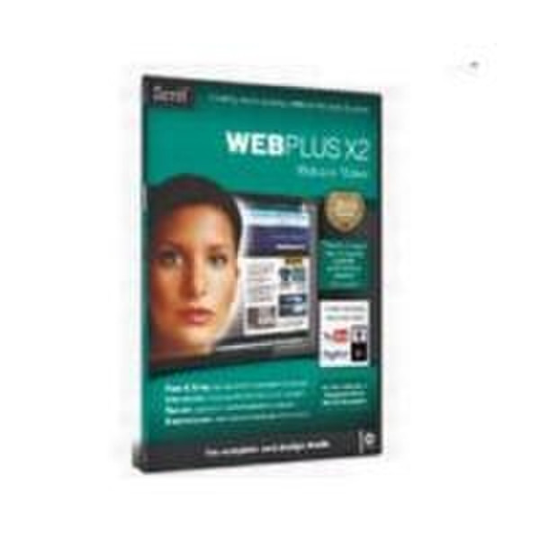 Serif WebPlus X2 Website Maker (Mini Box Retail) - 1 User
