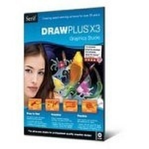 Serif Drawplus X3 Graphics (DVD Retail) - 1 User
