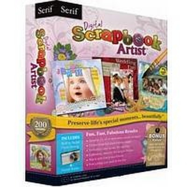 Serif Digital Scrapbook Artist 1 User - Retail Box