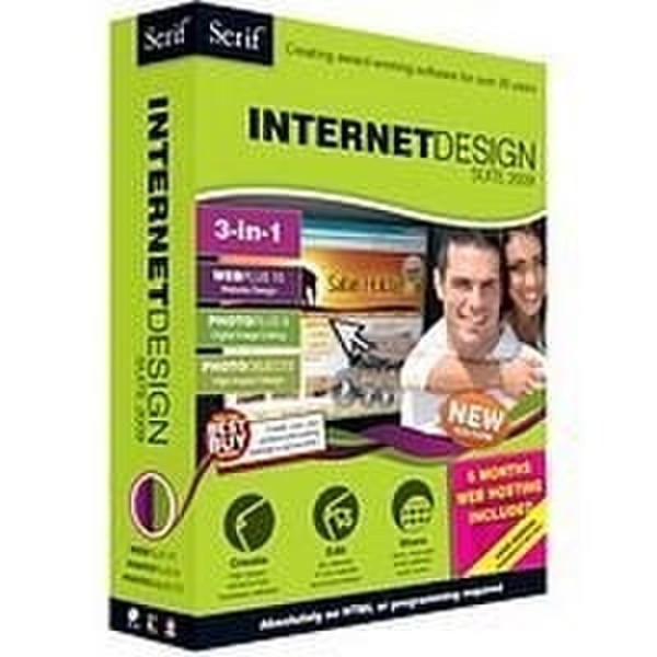 Serif Internet Design Suite 2009 - 1 User (Retail)