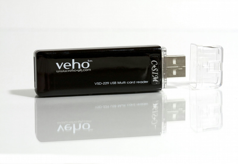 Veho VSD-229 Черный устройство для чтения карт флэш-памяти