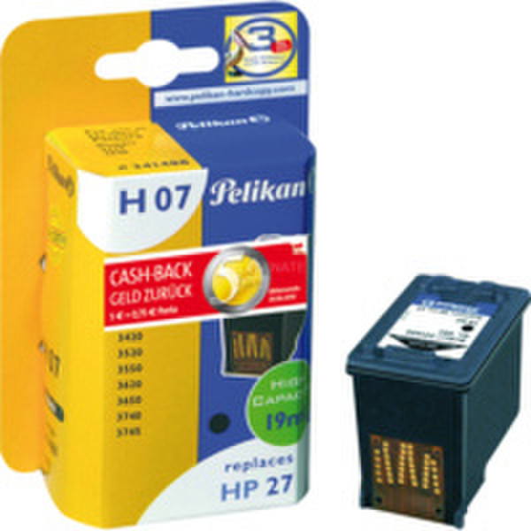 Pelikan H07 Black ink cartridge