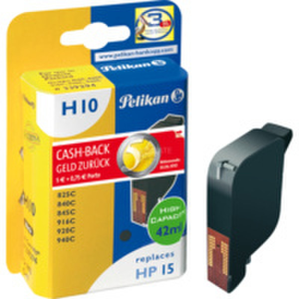Pelikan H10 Black ink cartridge