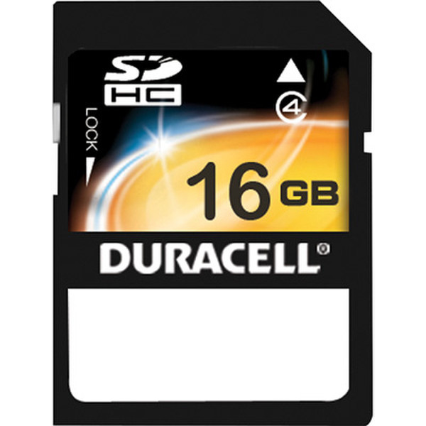 Duracell SDHC 16GB 16ГБ SDHC карта памяти