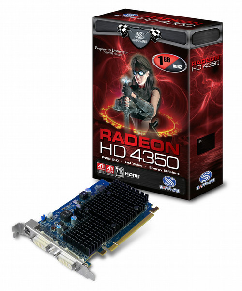 Sapphire Radeon HD4350 1ГБ GDDR2