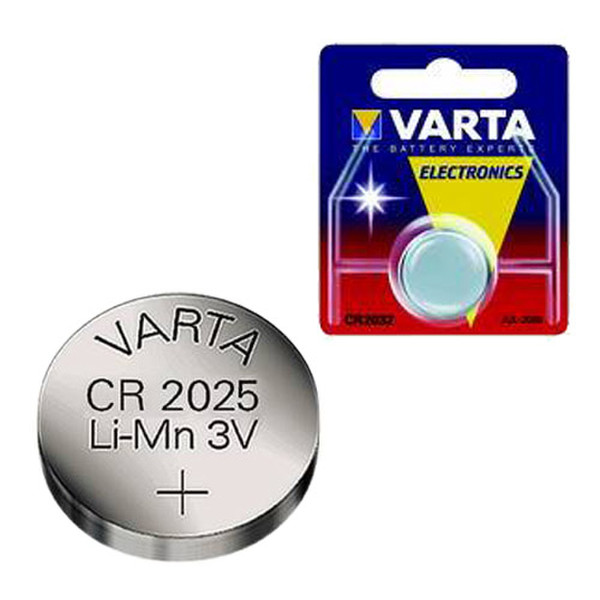 Varta CR 2025 Primary Lithium Button Оксигидрохлорид никеля (NiOx) 3В батарейки