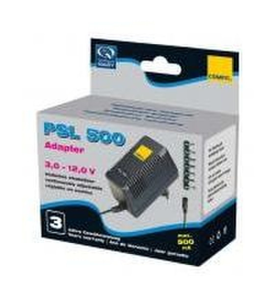 Deltac Universal AC adapter Black power adapter/inverter
