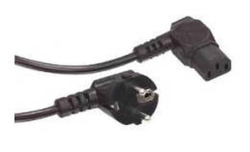 Deltac 220V 2.0m cable 2m Black power cable