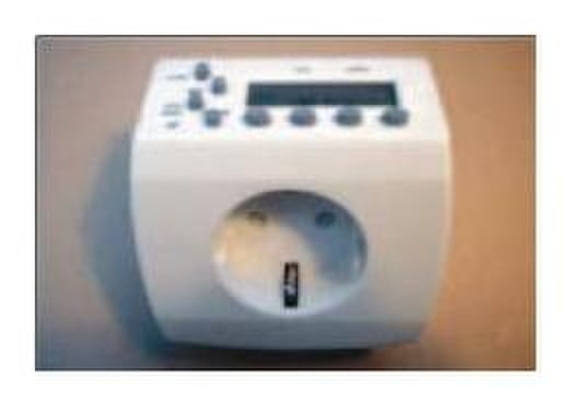 Deltac Digital timer White power adapter/inverter