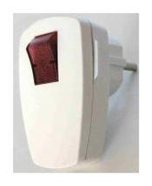 Deltac Socket, white White power adapter/inverter