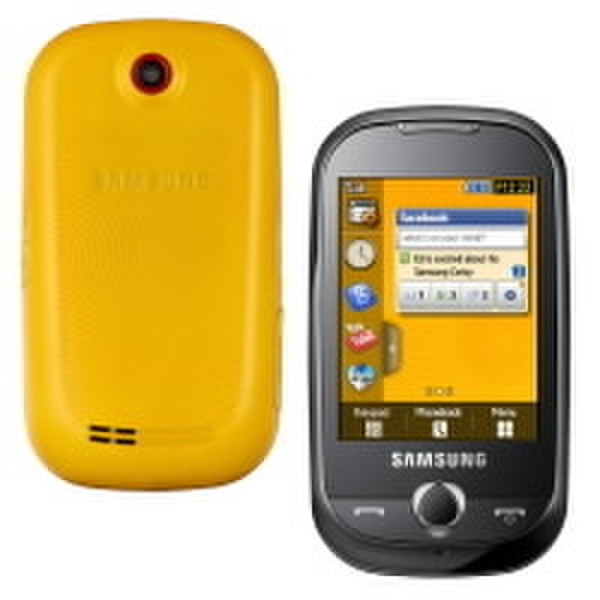 Debitel S3650 Черный, Желтый смартфон