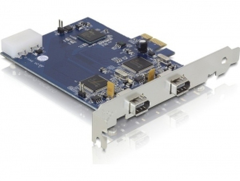 DeLOCK PCI Express Firewire Card интерфейсная карта/адаптер