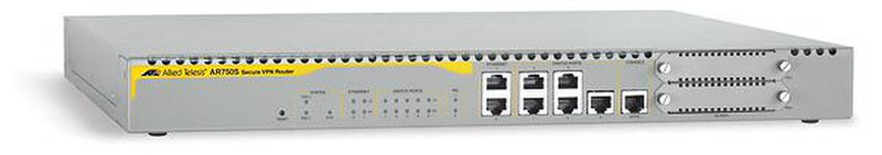 Allied Telesis AT-AR750S-DP Eingebauter Ethernet-Anschluss Weiß Kabelrouter