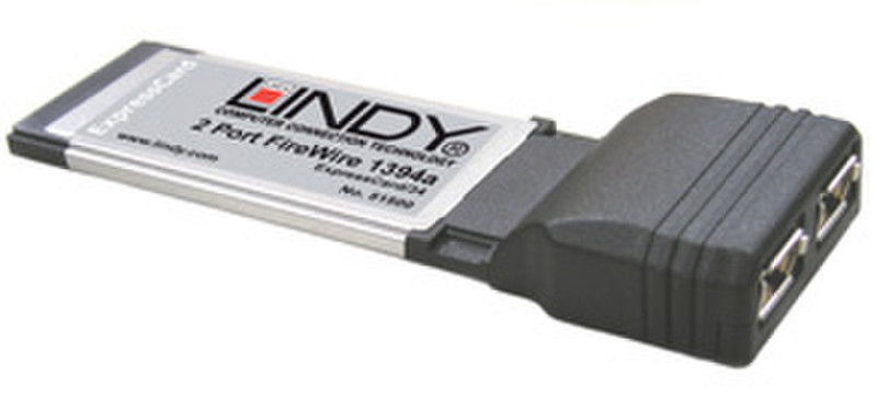 Lindy FireWire ExpressCard Schnittstellenkarte/Adapter