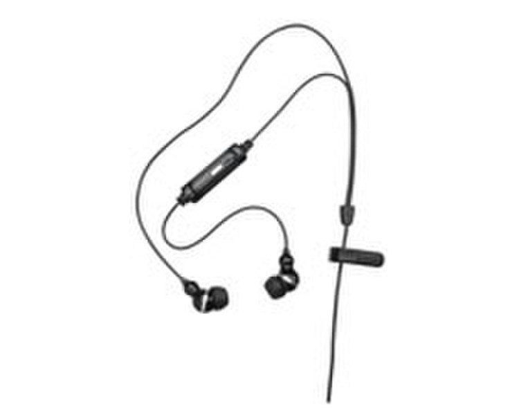 BlackBerry Sound-Isolating Headset Binaural Wired Black mobile headset