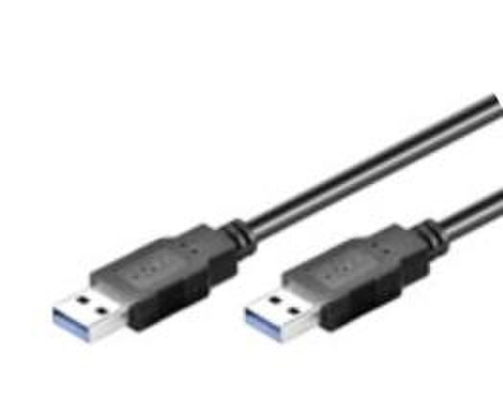 M-Cab USB A - USB A M/M 3 m 3м USB A USB A Черный кабель USB