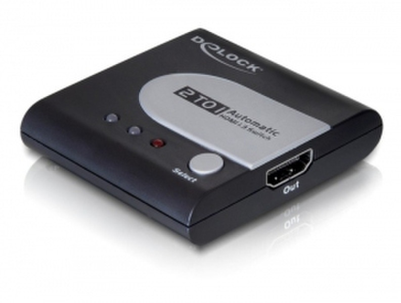 DeLOCK HDMI 1.3 Switch 2in / 1out Black interface hub