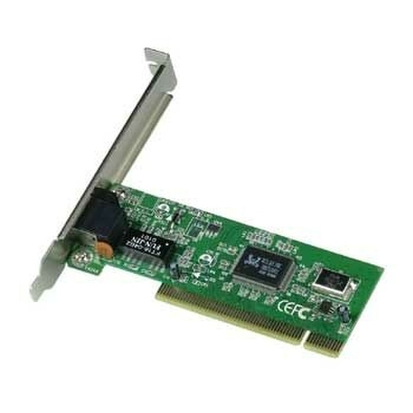 Hama Fast Ethernet LAN Card 10/100 Mbps, PCI 100Mbit/s networking card